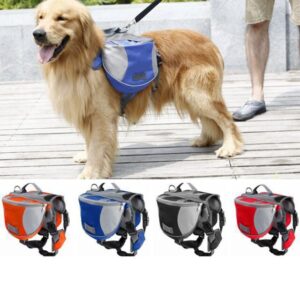 Dog Backpack Harness – Hiking Dog Saddle Bags