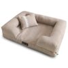 Khaki Elegant pet sofa bed