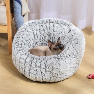 Super Soft Velvet Pet Nest for Cats and Small Dogs
